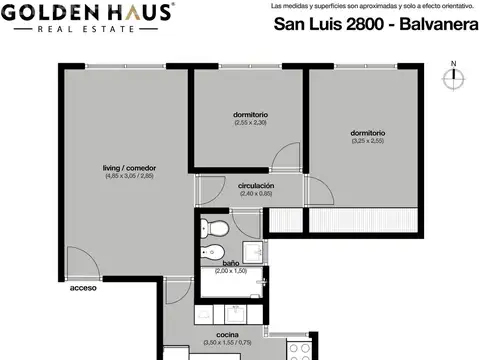 Departamento en Venta en Balvanera, USD 79.000