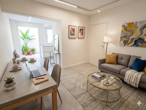 Departamento 3 ambientes en venta en Las Canitas Palermo en planta baja oportunidad