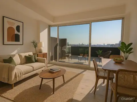 Departamento 2 amb venta balcon terraza Scristobal