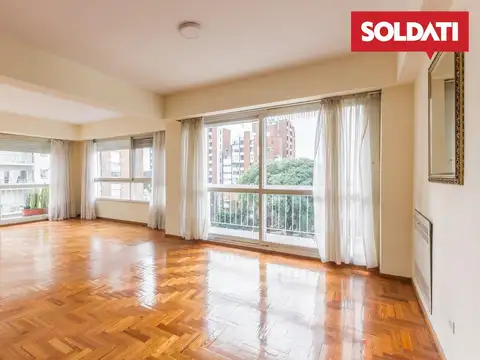Venta Departamento 4 ambientes, seguridad 24 hs, dep. servicio, piso 6, 2 Cocheras - Martinez