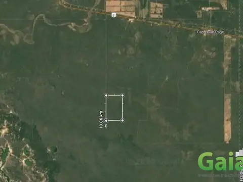 Campo en venta, Estación Capitán Page