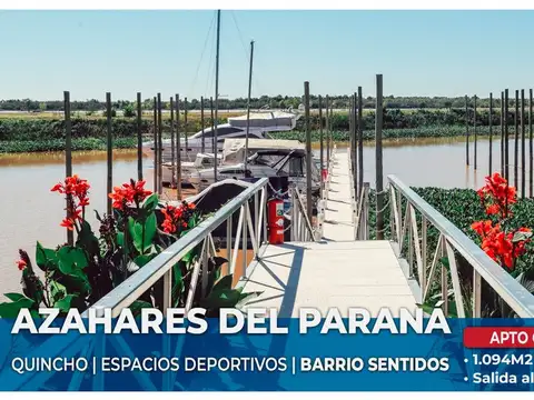 Lote en venta en Azahres del Paraná