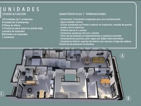 Departamento en Venta en Caballito, USD 110.000