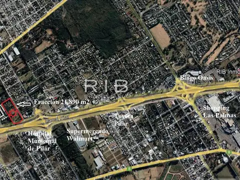 Terreno en Venta en Countries y Barrios Cerrados en Pilar, USD 5.500.000