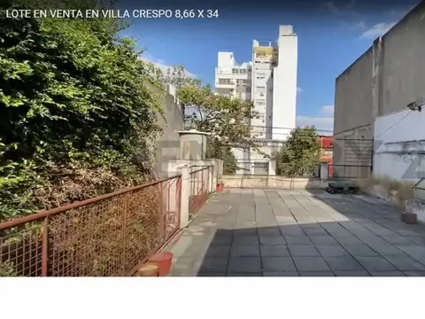 DEPOSITO o LOTE EN VENTA EN VILLA CRESPO OPORTUNIDAD TERRENO