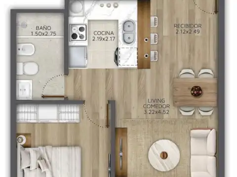 VENTA DEPTO PREMIUM 1 DORMITORIO POCITOS NUEVO