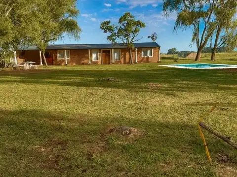 VENTA CHACRA 5  HECTÁREA CON ESCRITURA Y 2 CASAS