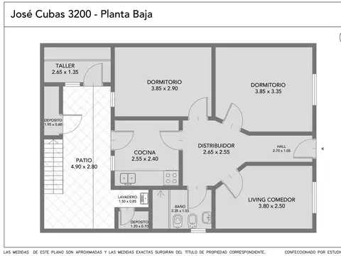 Depto Tipo Casa en Venta en Villa Pueyrredon, USD 175.000