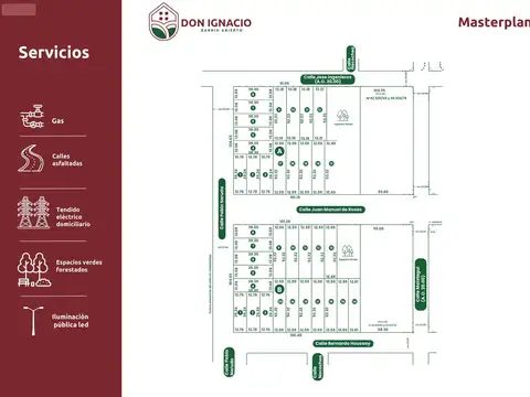 Terreno en Venta 38  mts Fondo