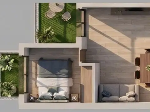 VENTA - DEPARTAMENTO EN CONSTRUCCION UN DORMITORIO CENTRO