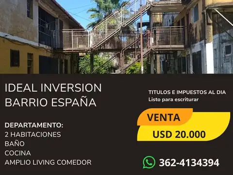 OPORTUNIDAD EN Bº ESPAÑA