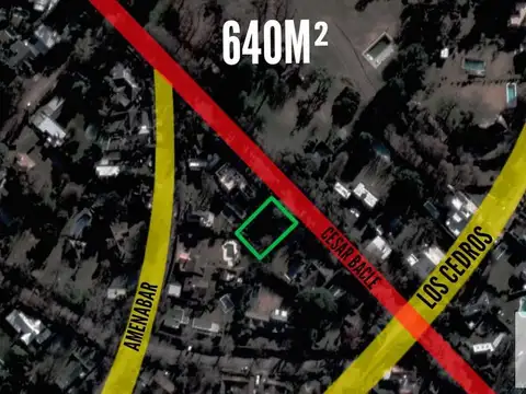 Terreno en venta - 640Mts2 - Villa de Mayo