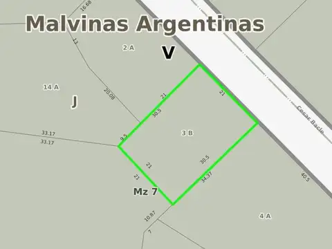 Bacle e/ Amenábar y Los Cedros