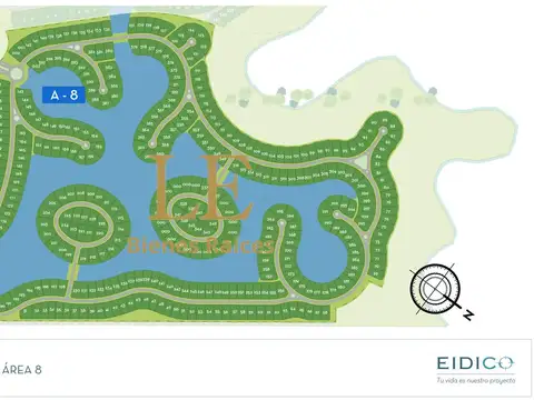 Terreno en Venta de 827,0 m2