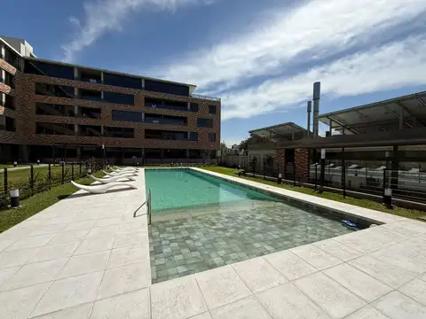 Departamento monoambiente premium en alquiler amueblado en Rosario- Condominio Ana Fundar