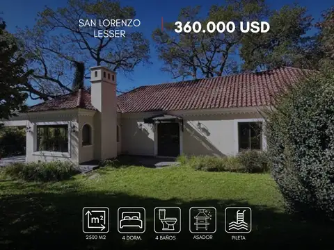 Casa en VENTA en Lesser, San Lorenzo, Salta