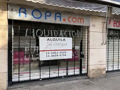 ALQUILER. LOCAL, Belgrano. 43m2. 2 Baños. Doble frente. Excelente ubicación. Próximo Av. Monroe.