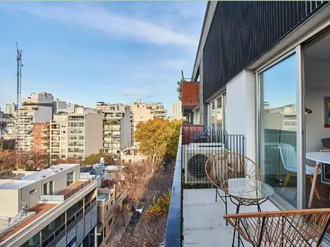 Departamento 2 ambientes con 1 baño