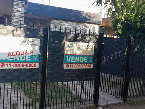 ALQUILER -  CASA 5 AMB. - QUINCHO - COCHERAS - FONDO - HAEDO