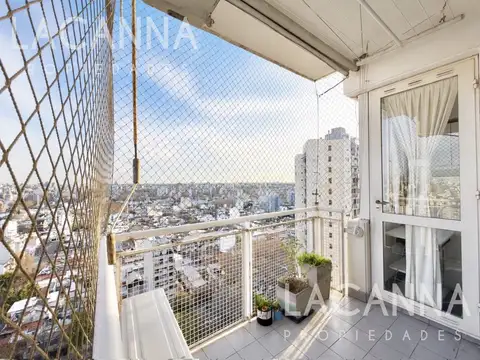 APTO CREDITO. VENTA 3 ambientes con vista panorámica en Torre Los Tilos - Villa Crespo