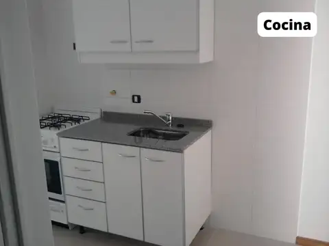 Departamento Monoambiente con 1 baño