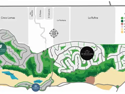 VENTA LOTE VISTAS DE LA DESEADA ETAPA 1 1255 M2