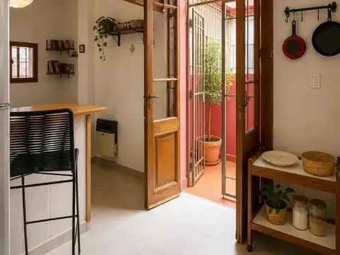 Depto Tipo Casa 3 ambientes con 2 baños
