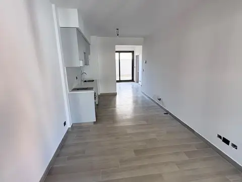 Departamento 2 ambientes con 2 baños