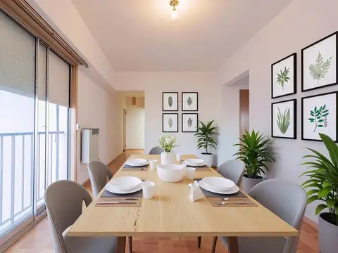 Departamento Monoambiente con 1 baño