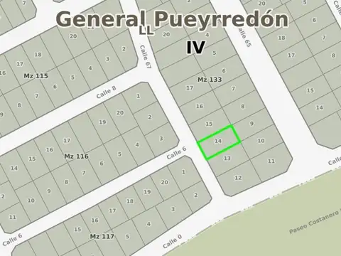 Terreno en Venta en Barrio Chapadmalal, USD 46.000