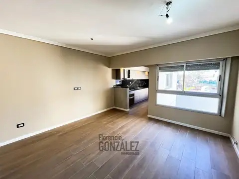 Departamento 2 ambientes con 1 baño
