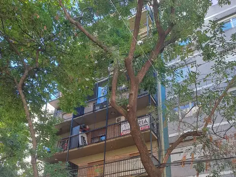 Departamento en alquiler en Palermo de 1 amb y 1/2 grande 50m2