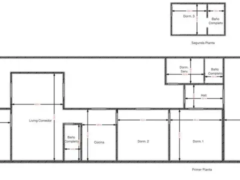 Casa 6 ambientes con 4 baños