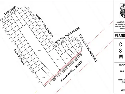 Terreno en Venta 8,66  mts Frente