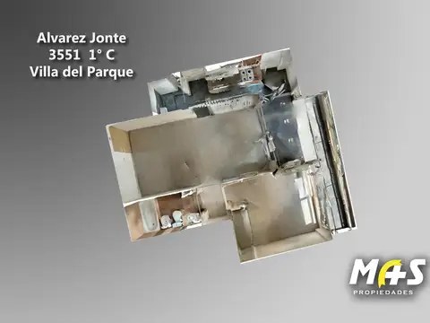 Departamento en Venta de 1 dormitorio