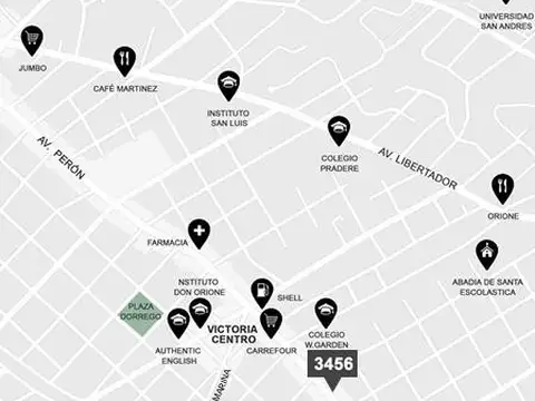 Departamento en Venta en Victoria, USD 213.500