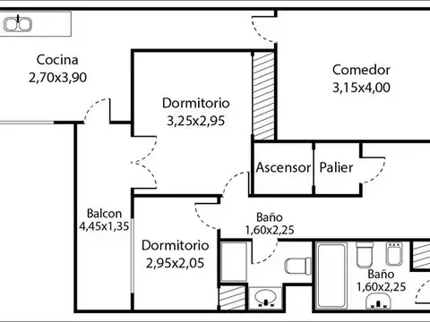 Departamento en Venta 62 años