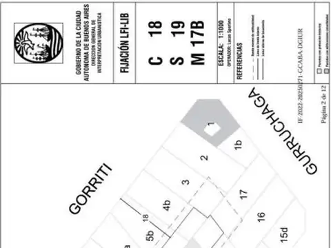 Terreno en Venta en Palermo, USD 620.000