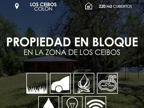 Bloque de 3 unidades en Colón