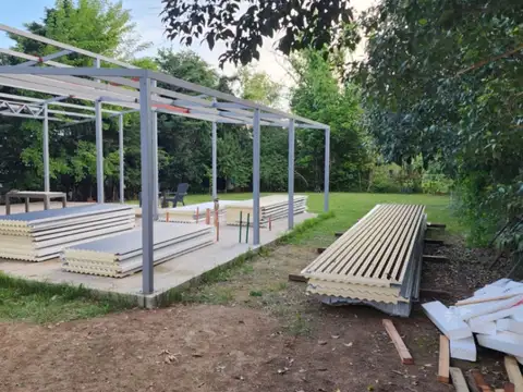 Venta · Casa a terminar · Financiación · Steel Frame · Parque Sakura 100