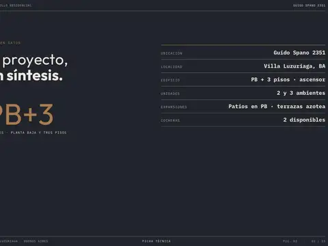 Guido Spano 2300, Piso 1°