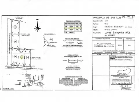 Terreno en Venta de 1724,0 m2
