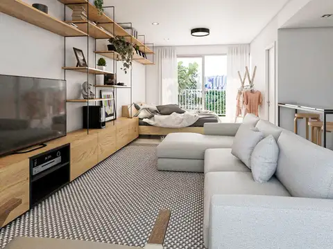 Departamento en Venta de Monoambiente