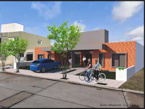 Casa 3 ambientes con 1 baño