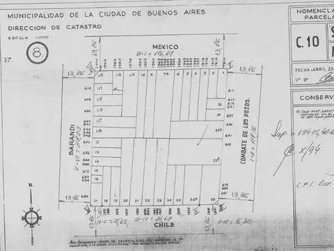 Terreno en Venta en Balvanera, USD 349.000