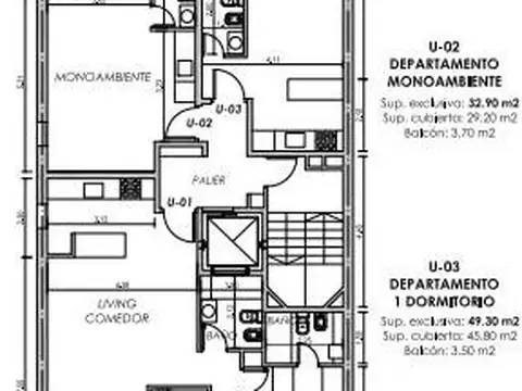 Departamento en Venta de 2 ambientes