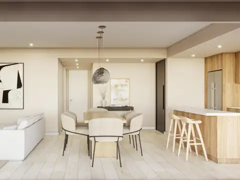 Departamento 3 ambientes con 2 baños
