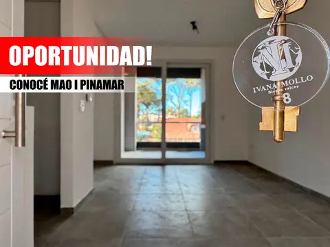 DEPARTAMENTO (8) A ESTRENAR 2 AMBIENTES EN PINAMAR - MAO I