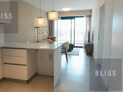 Departamento 2 ambientes con 2 baños