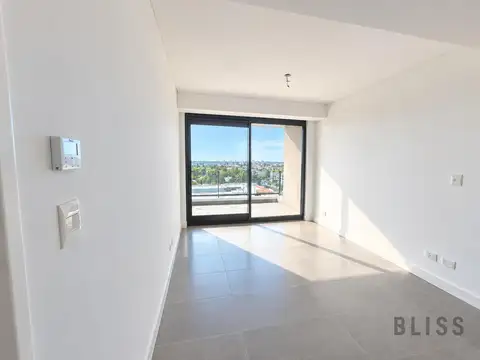 Departamento 2 ambientes con 2 baños
